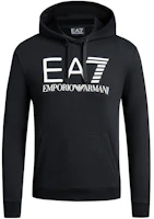 Emporio Armani EA7 FW23 Logo Printed Hoodie Black - Long Sleeve Premium Wear 6RPM17-PJSLZ-1200 Emporio Armani EA7 FW23 Logo Printed Hoodie Black - Long Sleeve Premium Wear 6RPM17-PJSLZ-1200