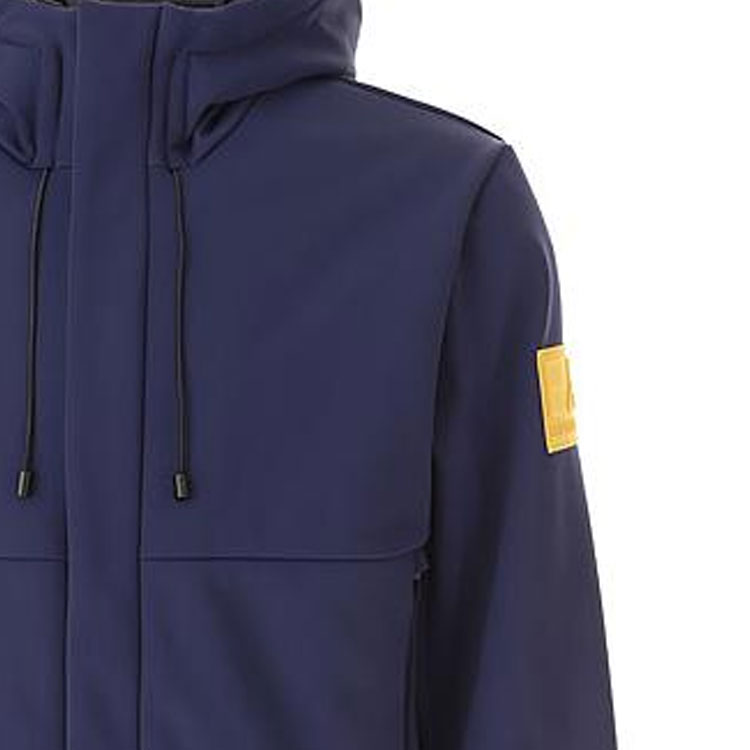 Emporio Armani EA7 FW23 Men’s Navy Colorblock Logo Hooded Bomber Jacket 6RPB24-PN8HZ-1554 圖 7