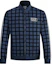 Buy Emporio Armani EA7 FW23 Navy Logo Plaid Print Long Sleeve Jacket 6RPB47-PNDNZ-25QC