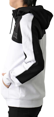 Emporio Armani EA7 FW23 白色字母印花連帽寬鬆衛衣 6RPM30-PJ07Z-1100 Details for Emporio Armani EA7 FW23 白色字母印花連帽寬鬆衛衣 6RPM30-PJ07Z-1100