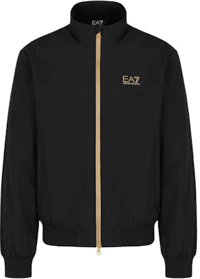 EMPORIO ARMANI EA7 FW24 Jaket Pendek Kapas Hitam Cetak Logo. 8NPB20-PNFZZ-0208 Order EMPORIO ARMANI EA7 FW24 Jaket Pendek Kapas Hitam Cetak Logo. 8NPB20-PNFZZ-0208