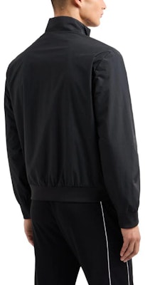 EMPORIO ARMANI EA7 FW24 Jaket Pendek Kapas Hitam Cetak Logo. 8NPB20-PNFZZ-0208 Purchase EMPORIO ARMANI EA7 FW24 Jaket Pendek Kapas Hitam Cetak Logo. 8NPB20-PNFZZ-0208