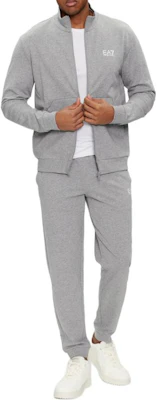 安普里奥阿玛尼EA7灰色标志印花拉链立领夹克 3DPM61-PJ05Z-3905 Lookbook 安普里奥阿玛尼EA7灰色标志印花拉链立领夹克 3DPM61-PJ05Z-3905