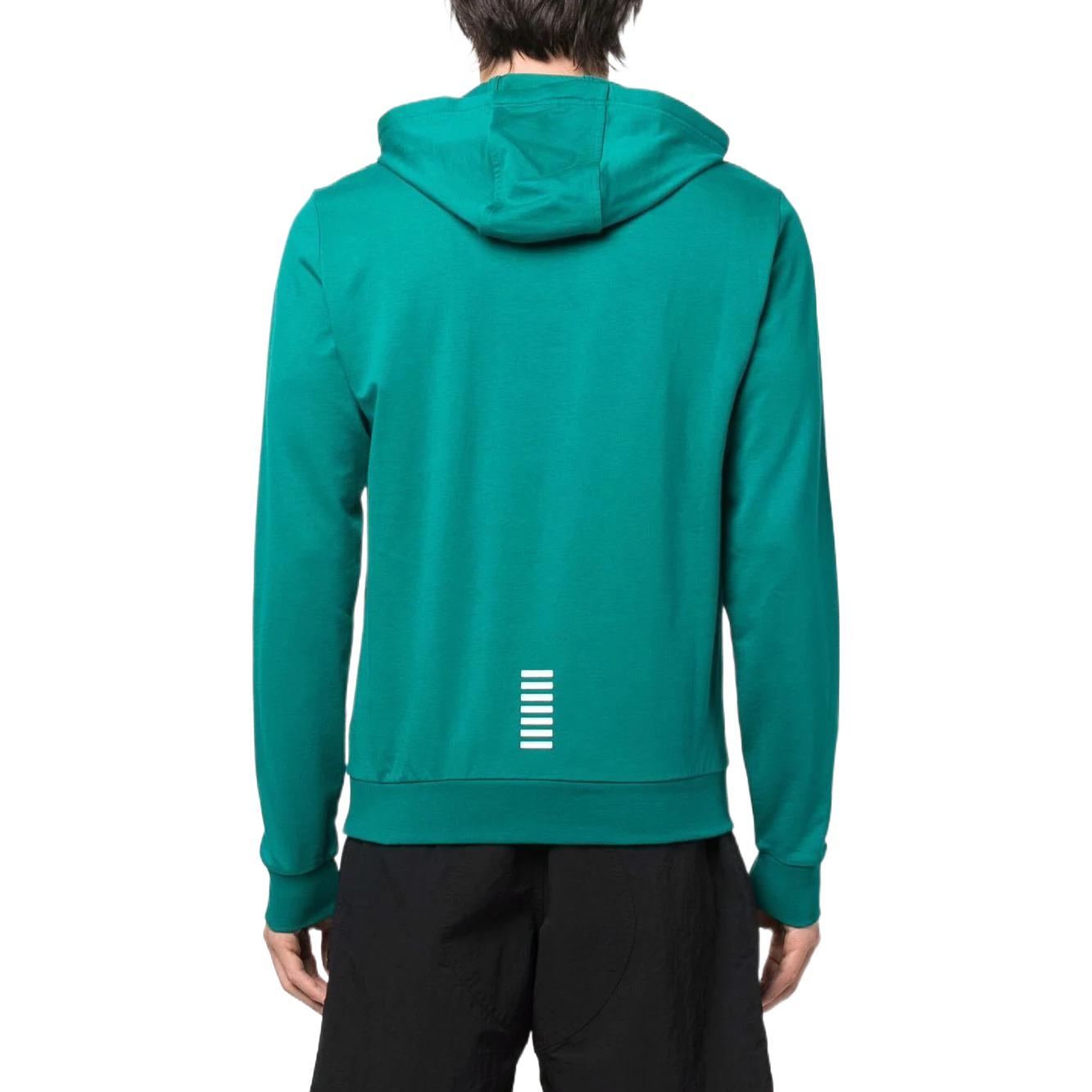 Purchase Hoodie Emporio Armani EA7 Logo Hijau Koleksi SS22 8NPM04-PJ05Z-1839