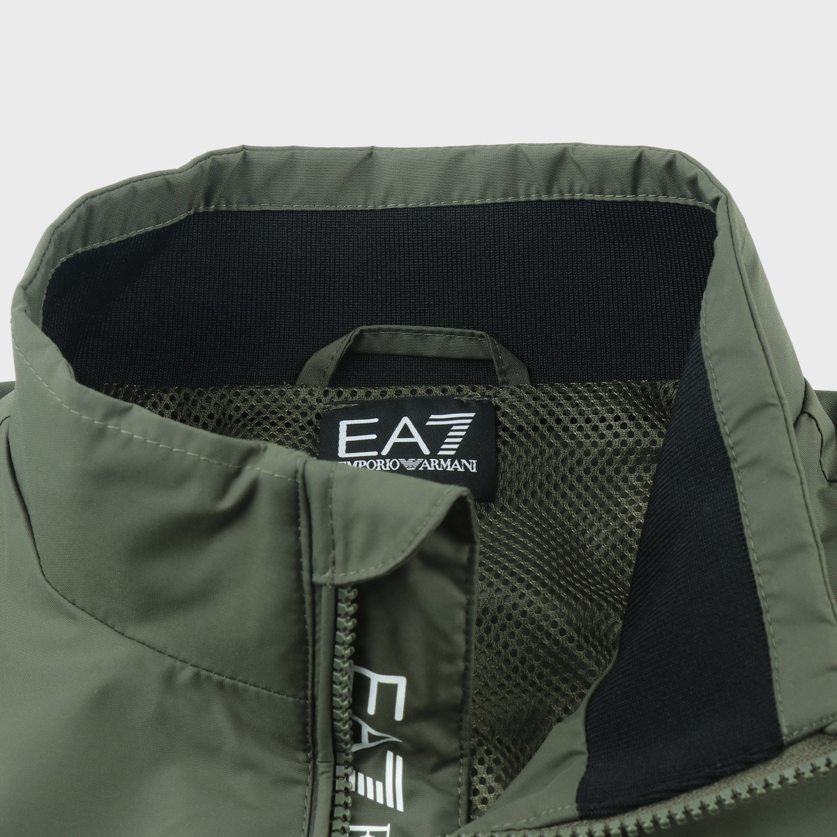 Emporio Armani EA7 Green Logo Print Zip-Up Casual Jacket Long Sleeve 3DPB07-PN27Z-1846 圖 6