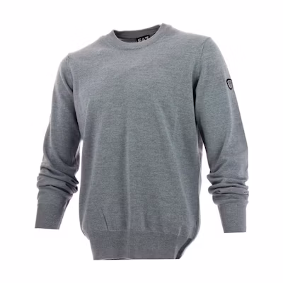 Emporio Armani EA7 Grey Crewneck Pullover Sweatshirt SLM08M-SL04M-1449