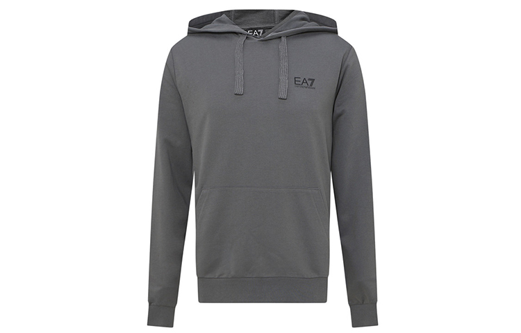 Emporio Armani EA7 Grey Logo Hoodie 8NPM04-PJ05Z-1977