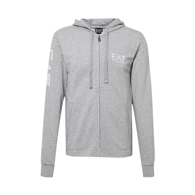 Emporio Armani EA7 Grey Logo Print Sweatshirt 3ZPM14-PJ05Z-3904