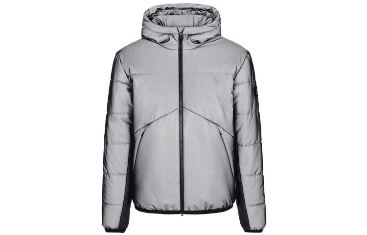 Order EMPORIO ARMANI EA7 灰色純色連帽棉質外套. 6KPB69-PN7MZ-1200