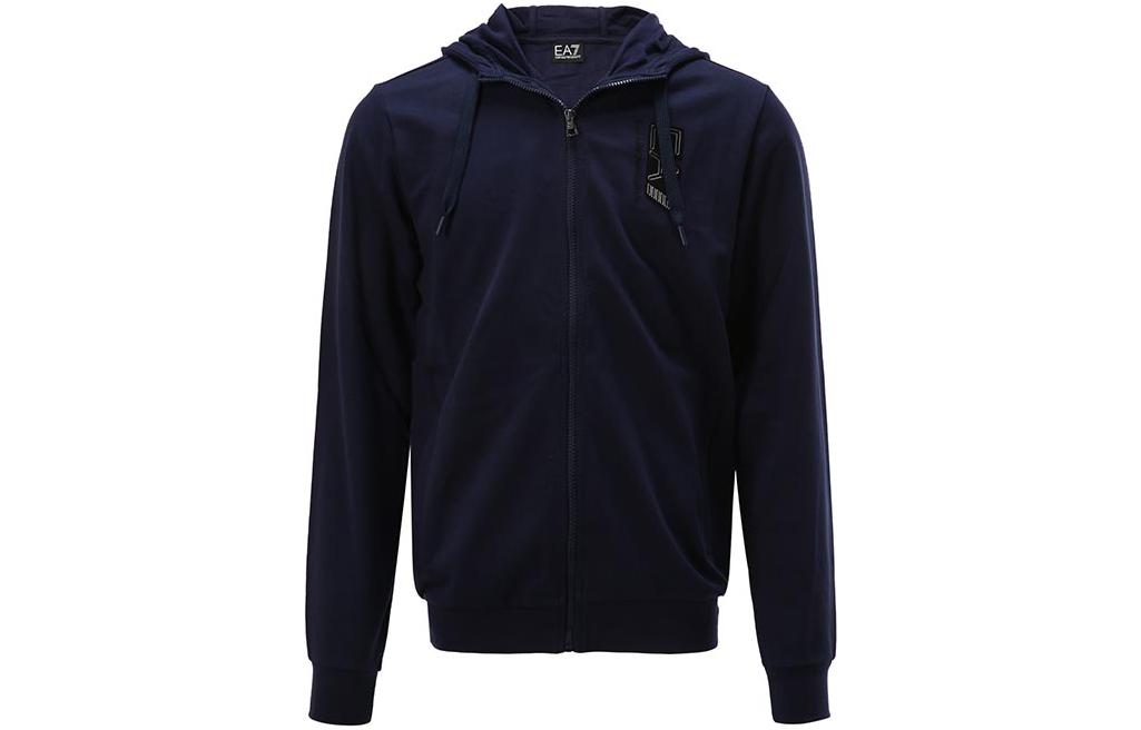 Emporio Armani EA7 Hoodie with Letter Logo Design 6KPM85-PJ05Z-1554