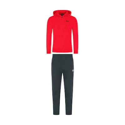 Emporio Armani EA7 Letter Print Hoodie & Sweatpants Set 8NPV50-PJ05Z-24BJ