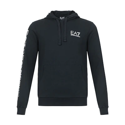 Emporio Armani EA7 Logo Hoodie - Navy Blue 3HPM18-PJ05Z-0544