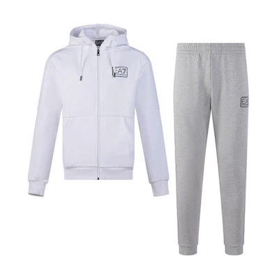 Emporio Armani EA7 Logo Hoodie & Sweatpants Tracksuit Set 6LPV68-PJ07Z-21BD
