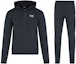 Order Emporio Armani EA7 Logo Hoodie Casual Tracksuit Navy Blue. 8NPV50-PJ05Z-1578