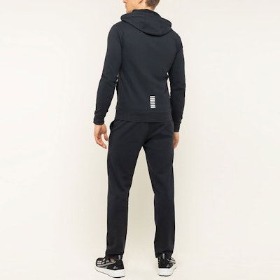 Emporio Armani EA7 Logo Hoodie Casual Tracksuit Navy Blue. 8NPV50-PJ05Z-1578 Cheap Emporio Armani EA7 Logo Hoodie Casual Tracksuit Navy Blue. 8NPV50-PJ05Z-1578