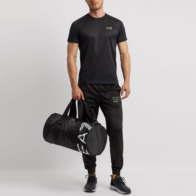 Details for Emporio Armani EA7 Logo Jogger Sweatpants Black 3GPP62-PJ08Z-2216