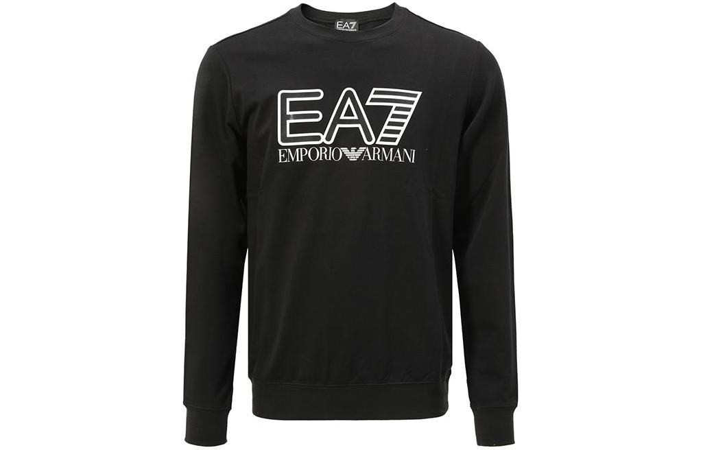 Emporio Armani EA7 Logo Print Crewneck Casual Long Sleeve Sweatshirt Men 3LPM80-PJ05Z-1200