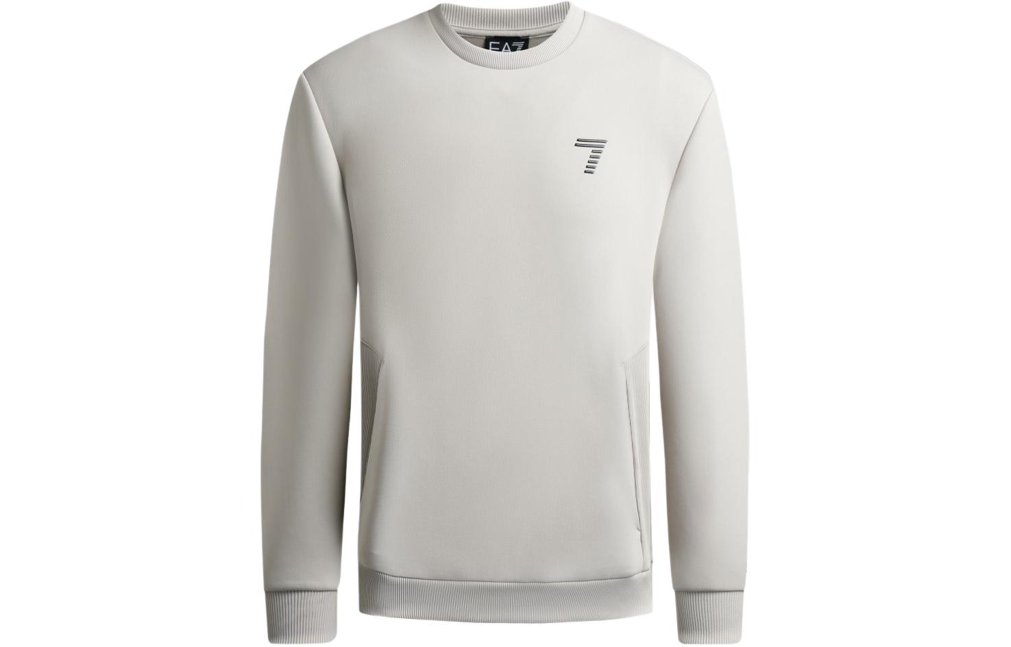 Emporio Armani EA7 Logo Print Crewneck Long Sleeve Sweatshirt 6LPM93-PJHFZ-1716