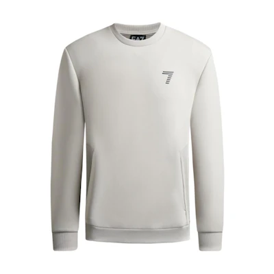 Emporio Armani EA7 Logo Print Crewneck Long Sleeve Sweatshirt 6LPM93-PJHFZ-1716