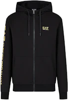 Emporio Armani EA7 Logo Print Hoodie Full-Zip Sweatshirt Men Black SS24 8NPM13-PJ05Z-0208 Emporio Armani EA7 Logo Print Hoodie Full-Zip Sweatshirt Men Black SS24 8NPM13-PJ05Z-0208