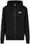 Buy Emporio Armani EA7 Logo Hoodie Zip Lelaki Hitam SS24 8NPM13-PJ05Z-0208