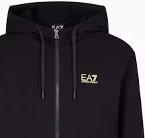 Details for Emporio Armani EA7 男士黑色連帽拉鏈上衣 SS24 8NPM13-PJ05Z-0208