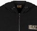 Details for EMPORIO ARMANI EA7 Logo Print Hoodie Jacket Black 6RPM69-PJG1Z-1200