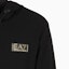 Cheap EMPORIO ARMANI EA7 Logo Print Hoodie Jacket Black 6RPM69-PJG1Z-1200