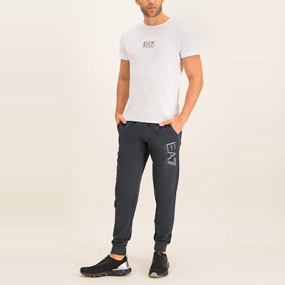 Emporio Armani EA7 Logo Print Jogger Sweatpants Night Blue 3HPP53-PJ05Z-1578 Purchase Emporio Armani EA7 Logo Print Jogger Sweatpants Night Blue 3HPP53-PJ05Z-1578