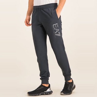 Emporio Armani EA7 Logo Print Jogger Sweatpants Night Blue 3HPP53-PJ05Z-1578 Details for Emporio Armani EA7 Logo Print Jogger Sweatpants Night Blue 3HPP53-PJ05Z-1578