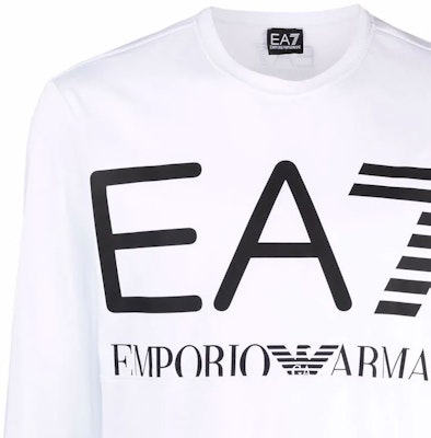 エンポリオアルマーニ EA7 ロゴプリント 長袖Tシャツ メンズ FW21 ホワイト 6KPT30-PJ6EZ-1100 Cheap エンポリオアルマーニ EA7 ロゴプリント 長袖Tシャツ メンズ FW21 ホワイト 6KPT30-PJ6EZ-1100