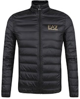 Emporio Armani EA7 Logo Print Puffer Jacket Black 8NPB01-PN29Z-00208 Emporio Armani EA7 Logo Print Puffer Jacket Black 8NPB01-PN29Z-00208