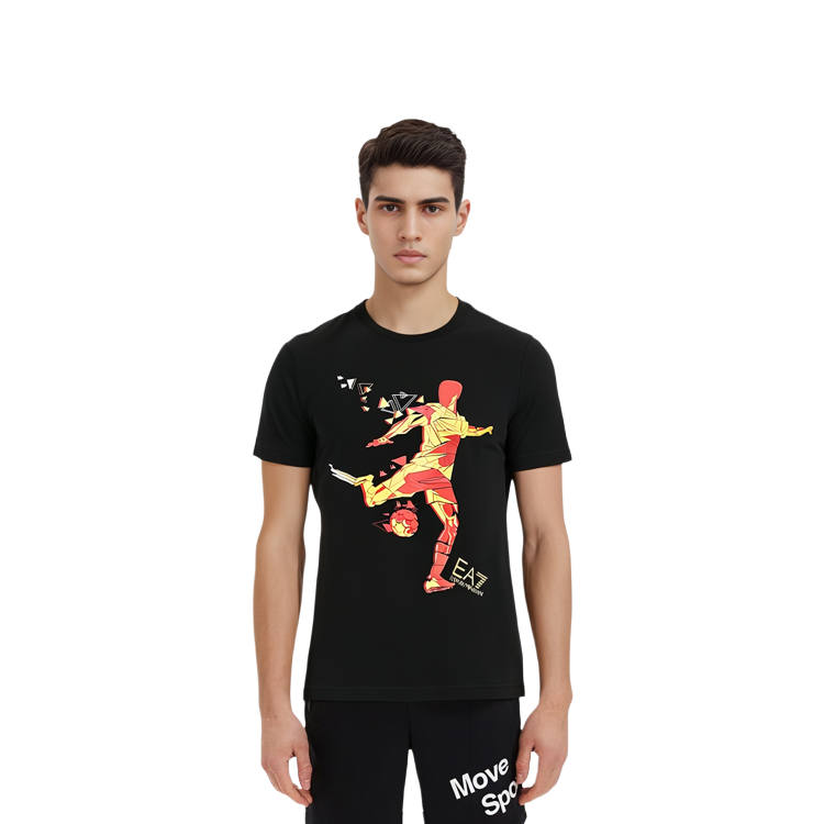 Details for エンポリオ アルマーニ EA7 ロゴプリント 半袖 スポーツ Tシャツ 3GPT14-PJP6Z-01200