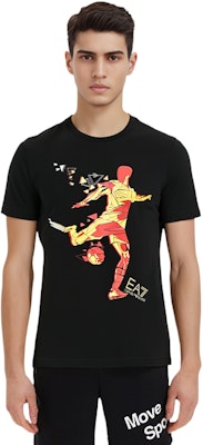 エンポリオ アルマーニ EA7 ロゴプリント 半袖 スポーツ Tシャツ 3GPT14-PJP6Z-01200 Details for エンポリオ アルマーニ EA7 ロゴプリント 半袖 スポーツ Tシャツ 3GPT14-PJP6Z-01200