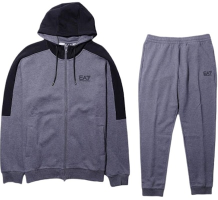 エンポリオアルマーニ EA7 ロゴプリント トラックスーツ フーディー&ジョガー メンズ ダークグレー 6DPV66-PJVTZ-3925 Buy エンポリオアルマーニ EA7 ロゴプリント トラックスーツ フーディー&ジョガー メンズ ダークグレー 6DPV66-PJVTZ-3925
