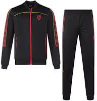 Emporio Armani EA7 Logo Print Tracksuit in Black 6LPV76-PJHEZ-1200 Emporio Armani EA7 Logo Print Tracksuit in Black 6LPV76-PJHEZ-1200