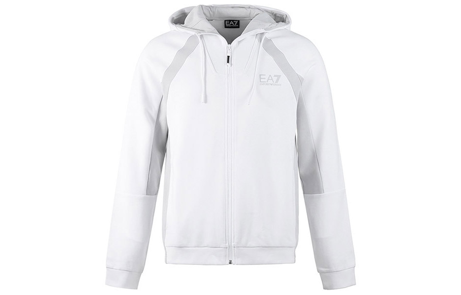 Emporio Armani EA7 Logo Print Zip-Up Hoodie Jacket 3RPM29-PJF3Z-1100 圖 2