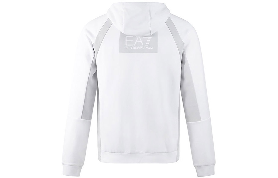 Emporio Armani EA7 Logo Print Zip-Up Hoodie Jacket 3RPM29-PJF3Z-1100 圖 3