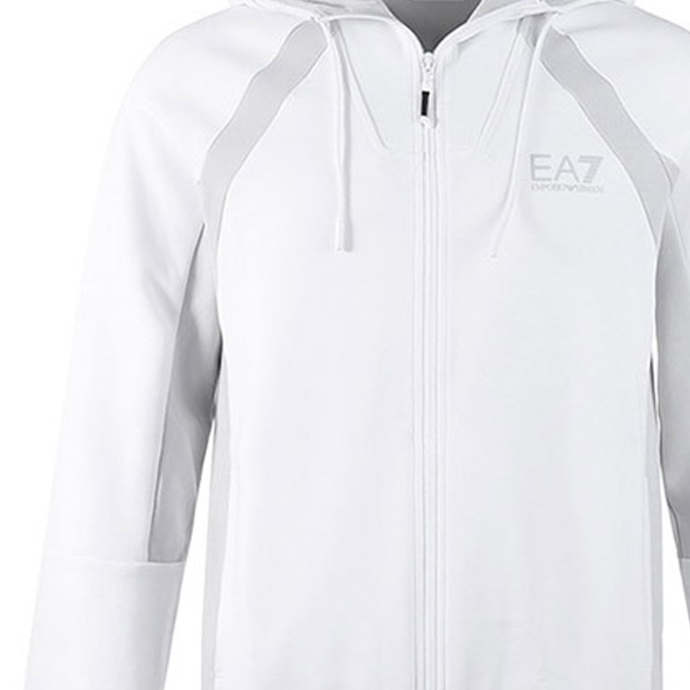 Emporio Armani EA7 Logo Print Zip-Up Hoodie Jacket 3RPM29-PJF3Z-1100 圖 4