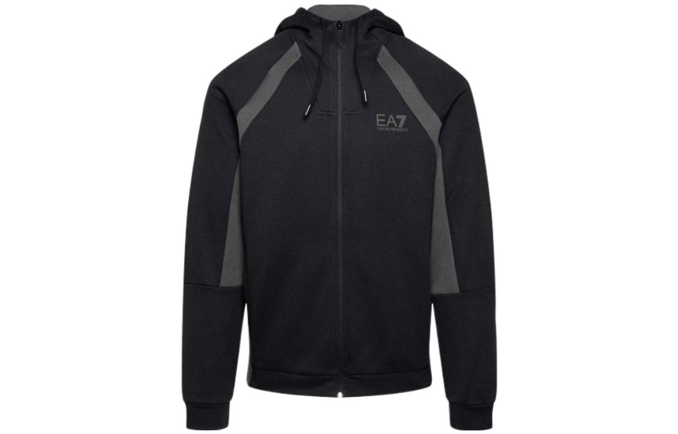 Emporio Armani EA7 Logo Print Zip-Up Hoodie Jacket 3RPM29-PJF3Z-1100 圖 5