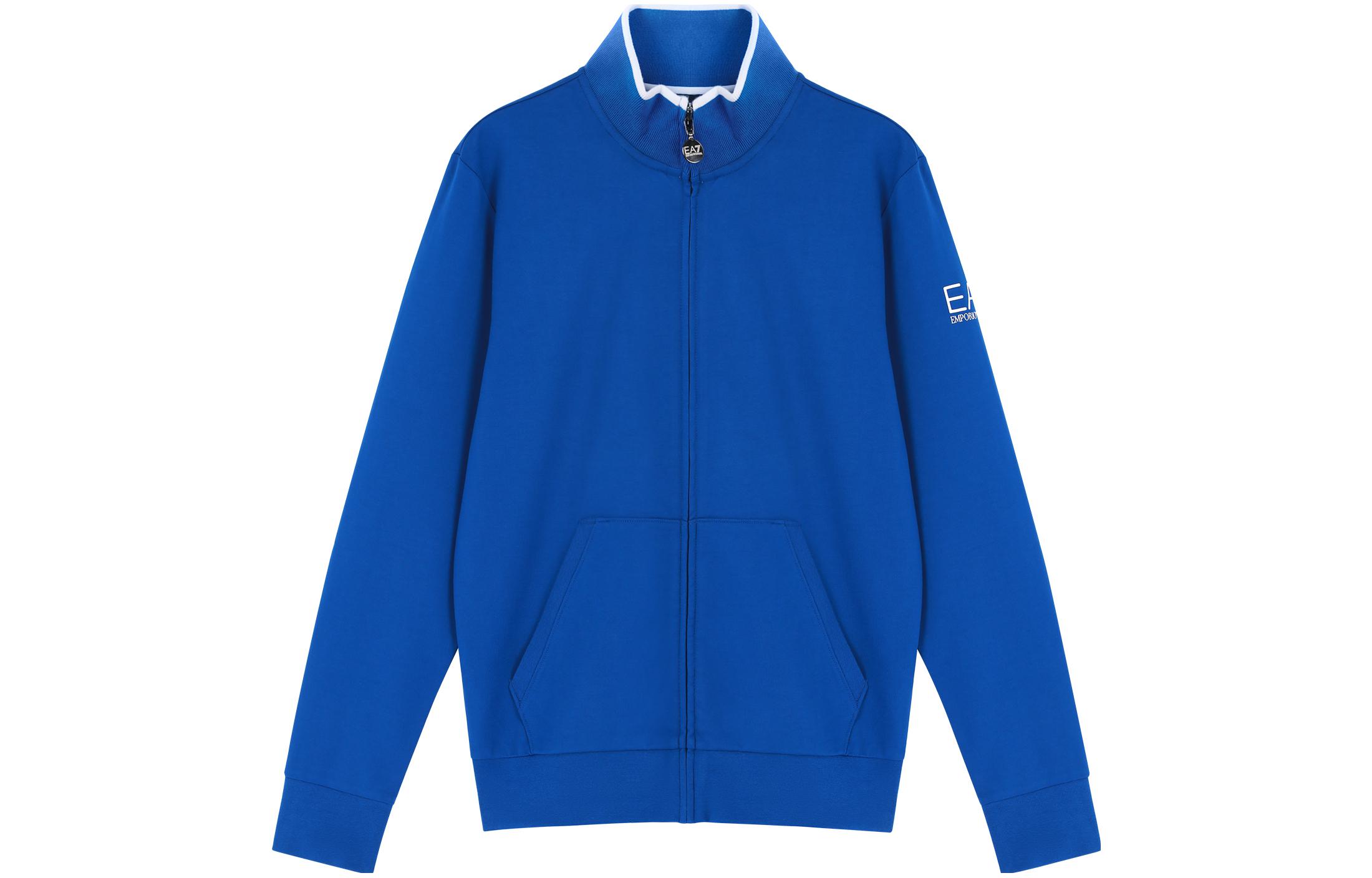 Emporio Armani EA7 Logo Print Zip-Up Jacket Casual Long Sleeve 274030-4A231-00033