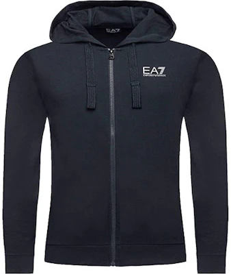 Emporio Armani EA7 Logo Print Zip Hoodie Jacket - Dark Blue 8NPM03-J05Z-0578 Buy Emporio Armani EA7 Logo Print Zip Hoodie Jacket - Dark Blue 8NPM03-J05Z-0578