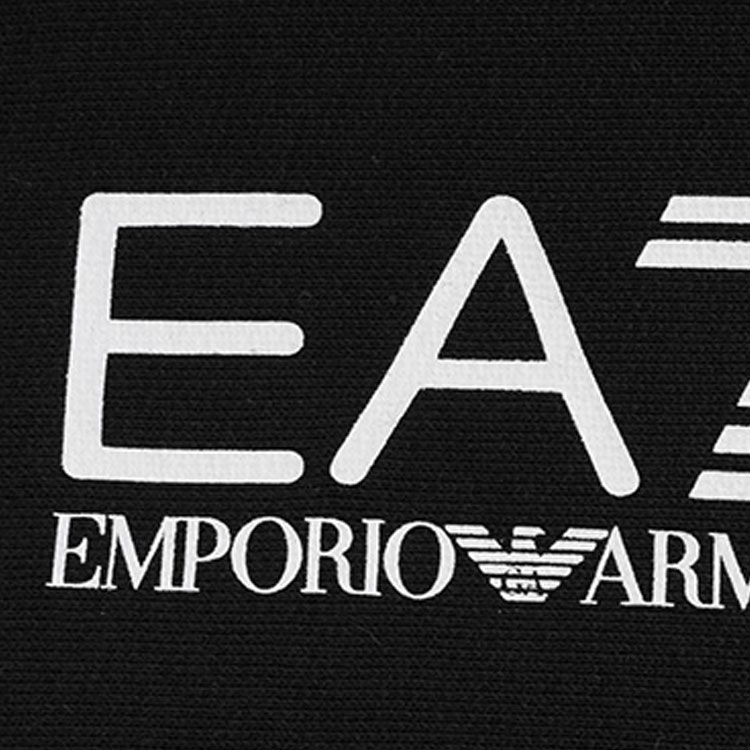 Sizing Emporio Armani EA7 Logo Printed Sweatshirt Hitam 6LPM59-PJHDZ-10901