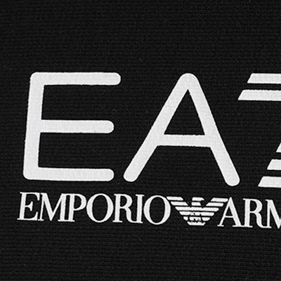 Emporio Armani EA7 Logo Printed Sweatshirt Hitam 6LPM59-PJHDZ-10901 Sizing Emporio Armani EA7 Logo Printed Sweatshirt Hitam 6LPM59-PJHDZ-10901