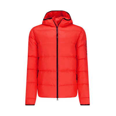 Emporio Armani EA7 Logo Sleeve Puffer Jacket Red - 6HPB53-PNR4Z-1451
