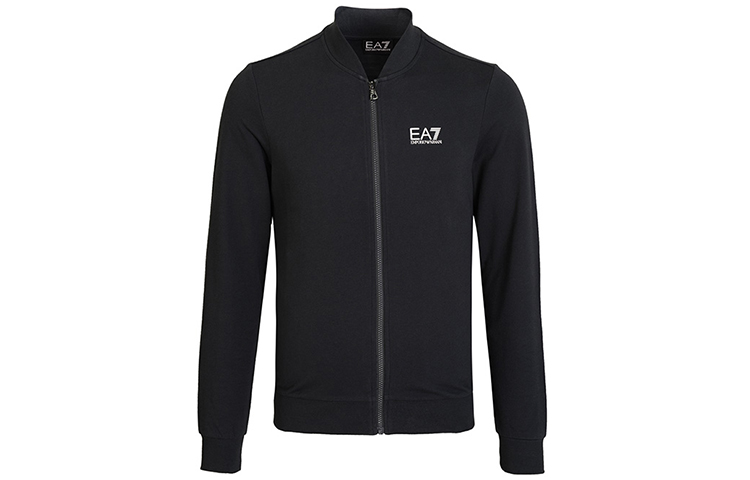 Emporio Armani EA7 Logo Zip-Up Jacket in Navy Blue 8NPM02-PJ05Z-1578