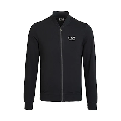 Emporio Armani EA7 Logo Zip-Up Jacket in Navy Blue 8NPM02-PJ05Z-1578