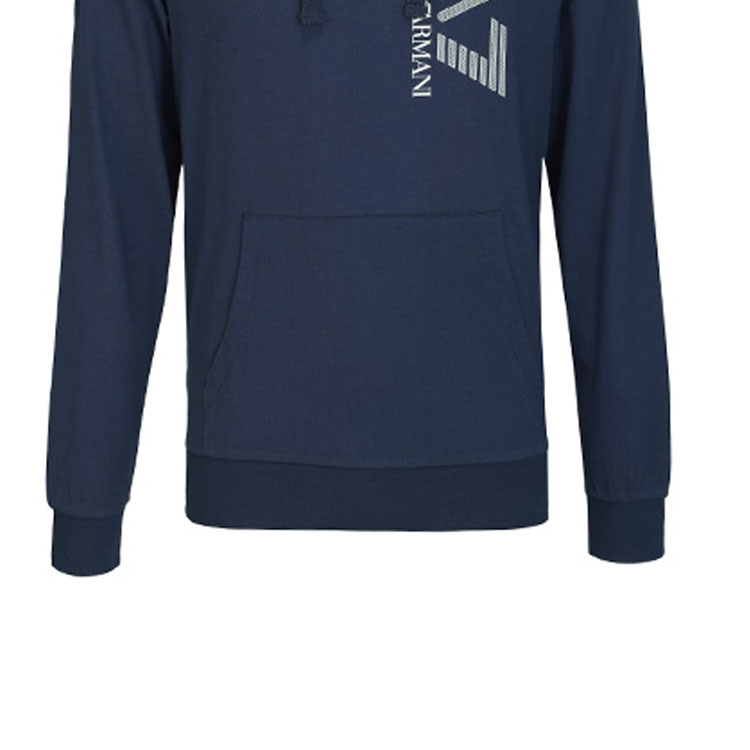 Emporio Armani EA7 Navy Blue Hoodie with Letter Print. 3KPMC2-PJ7BZ-1554 圖 6