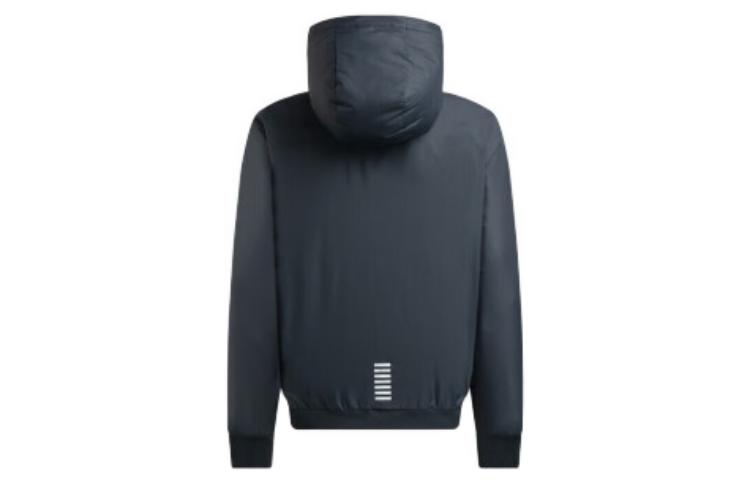 EMPORIO ARMANI EA7 Navy Logo Print Fleece Hoodie Jacket. 6KPB08-PN27Z-1578 圖 3