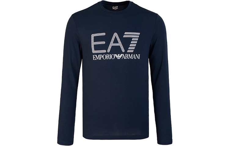 Order Emporio Armani EA7 潮流海軍藍老鷹標誌長袖T恤 3KPT64-PJ03Z-1554